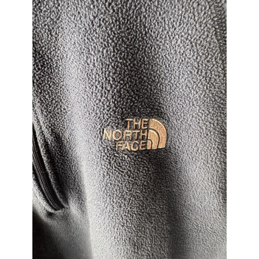 the north face men’s m flashdry fleece 1/4 zip pullover navy blue